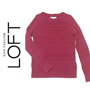 🌸 ANN TAYLOR LOFT KNIT CREW NECK SWEATER